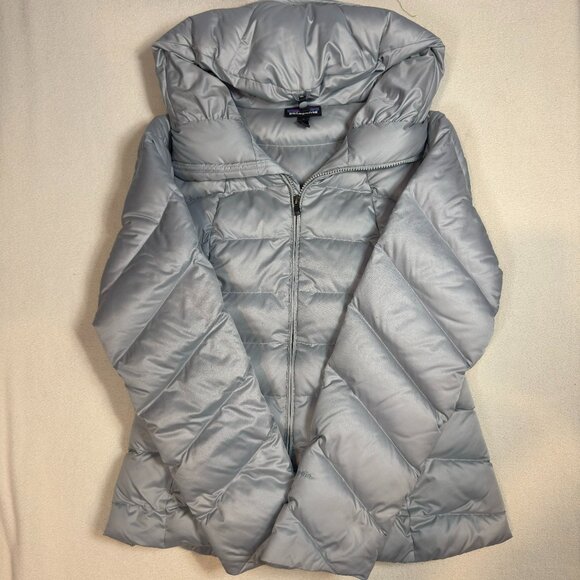 Patagonia Jackets & Blazers - Patagonia Women’s Downtown Loft Hooded Puffer Duck Down Coat Jacket Size Medium